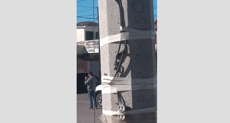 Personal de Protección Civil Municipal Detectan tomas clandestinas de electricidad
