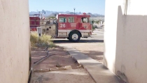 Se incendia lote baldío en el Centro