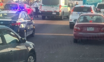 Choca ambulancia del IMSS