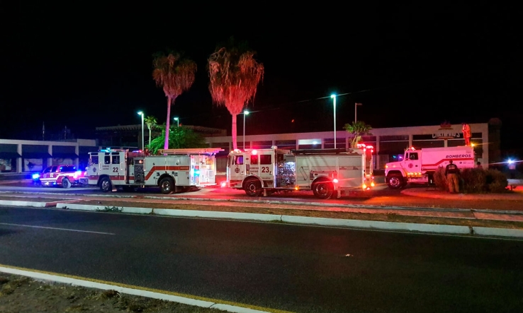  EN SAN CARLOS    Se registra incendio en bar La Bartina