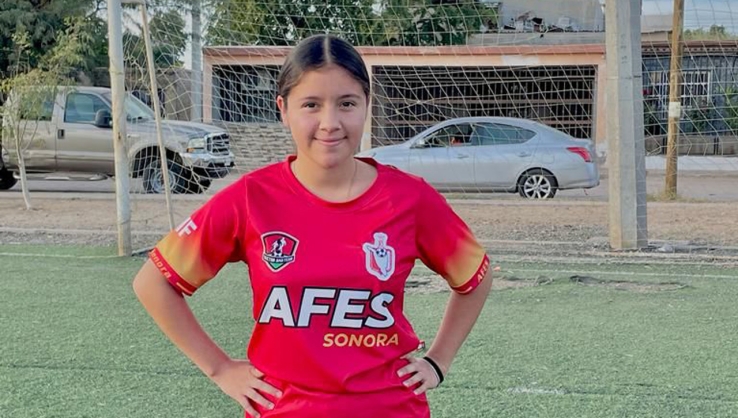 Ashlee Rabena rumbo al nacional de fútbol