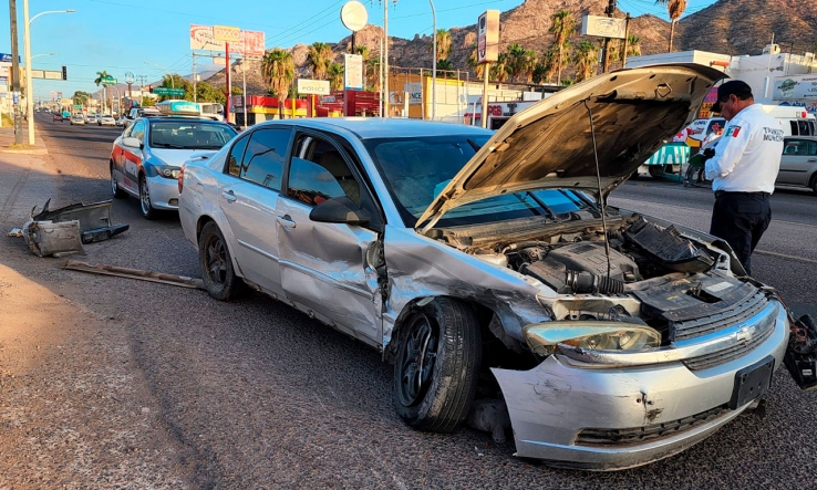 EN CHOQUE  Resultan dos personas lesionadas