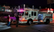 Se incendia lote baldío en Punta Arena