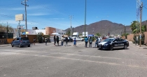 Protestan vecinos contra CFE