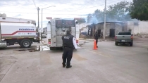 EN EL CENTRO  Se incendió local en ruinas